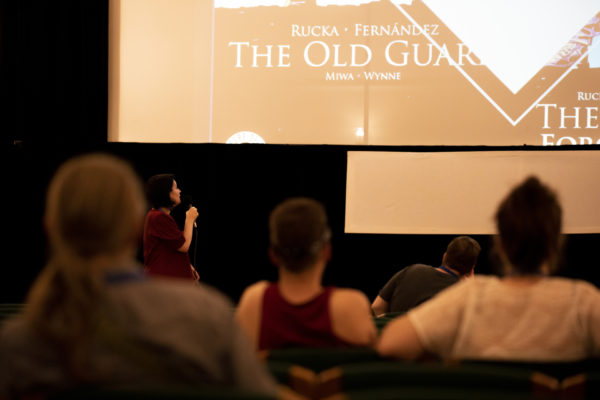 V rámci Letní filmové školy v Uherském Hradišti se 7.srpna promítal film nesmrtelní od Olda Guarda, po kterém následovala beseda o autorovi.