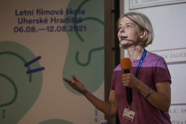 V Kulturním klubu přednášela 9. srpna v rámci 47. LFŠ Dabrochna Dabertová na téma „Film morálního neklidu jako element nezávislé kultury lidového Polska“.