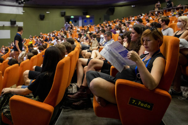 Na Letní filmové škole v Uherském Hradišti se konalo 9.srpna v kině Hvězda promítání filmu Kabinet voskových figur za doprovodu živé hudby- Fedor.