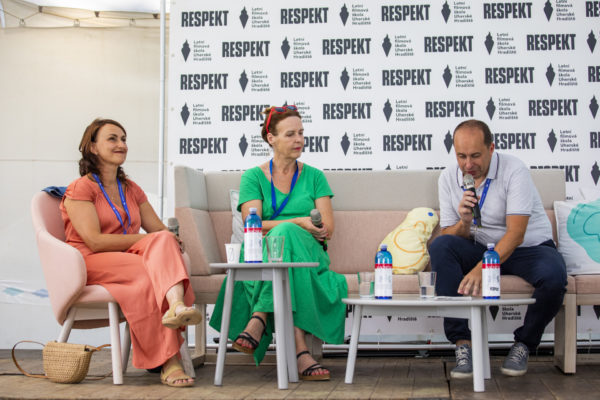 Na Letní filmové škole v Uherském Hradišti se 10.srpna konala diskuze na téma kultury a umění v době covidu.